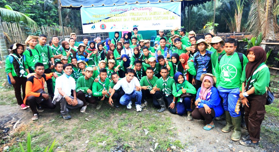 Hundreds of Aceh Scout Learn Painted Terrapin Conservation
