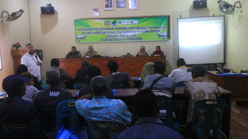 Hundreds of Fishermen Around Karang Gading Wildlife Reserve Reached by Campaign